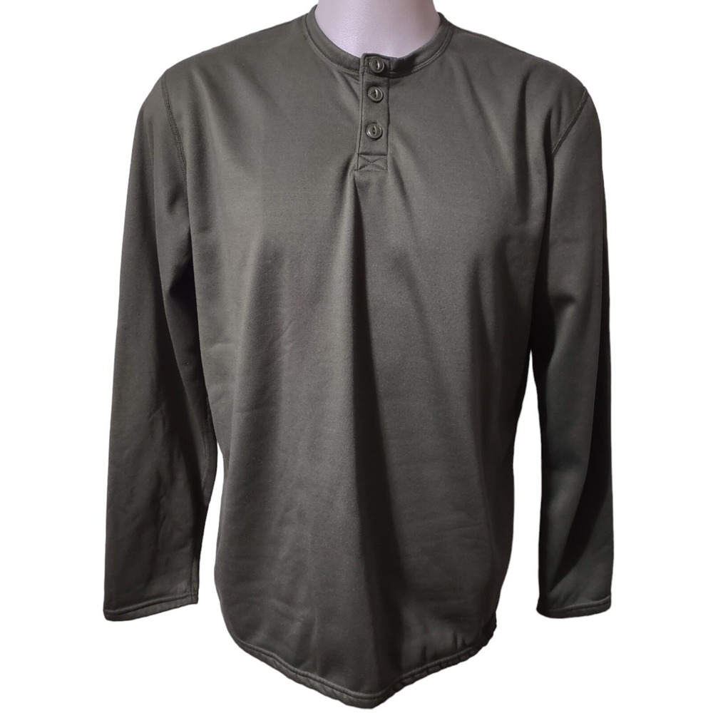 Guide Series Sweatshirt Gander Mountain Men's Adult XLarge 3 button Long Sleeve